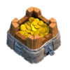 Depósito de Ouro Nível 5 - Base do Construtor Clash of Clans