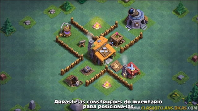 Layout BH/CC 2 no Clash of Clans