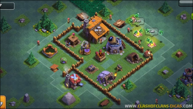 Layout BH/CC 3 no Clash of Clans