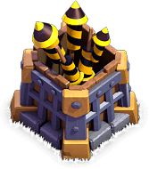 Foguetinhos - Base do Construtor do Clash of Clans