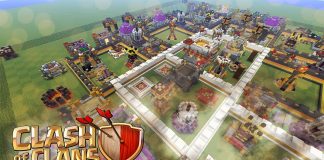 Jogador recria Vila (CV11 FULL) no Minecraft