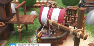 FanArt 3D do Barco da próxima atualização (por RadicalRosh)