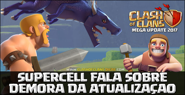 Data atualização Clash of Clans - talvez semana q vem?!