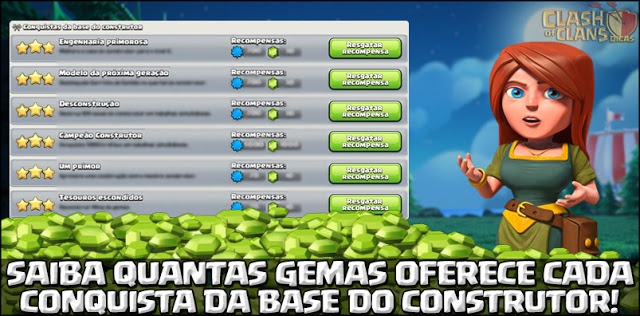 Todas conquistas da Base do Construtor