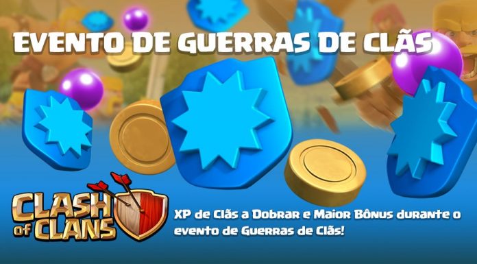 O Evento de dobro de bônus nas Guerras de Clãs começou!