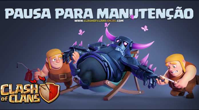 Manutenção ativa ofertas especiais de Aniversário do Clash!