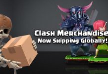 Loja da Supercell agora envia produtos para o mundo todo!