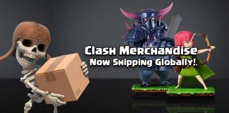 Loja da Supercell agora envia produtos para o mundo todo!