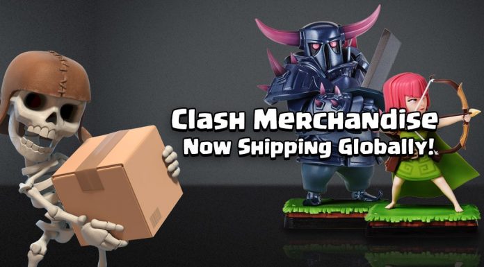 Loja da Supercell agora envia produtos para o mundo todo!