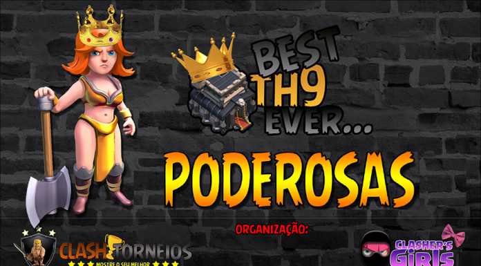 Torneio CV9 para Meninas no Clash of Clans (Clashers Girls + CTR)