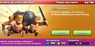 Evento de Clash-versário: O Aríete de Batalha chegou!