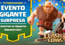 Evento surpresa do Gigante Construtor