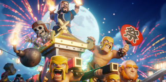 Wallpaper Especial de 5 anos de Clash of Clans