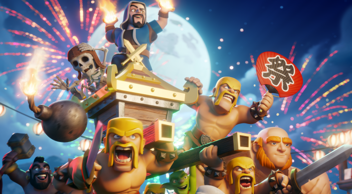 Wallpaper Especial de 5 anos de Clash of Clans