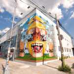 Mural de artes do Clash of Clans