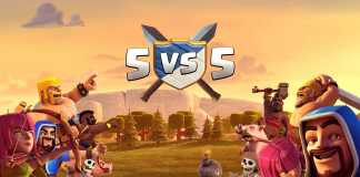 Guerras 5v5 estão chegando no Clash!