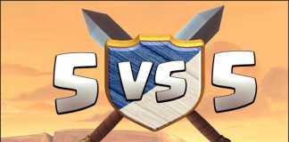 Guerras 5v5 devem chegar no Clash amanhã!