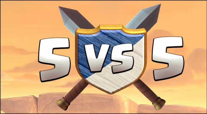 Guerras 5v5 devem chegar no Clash amanhã!