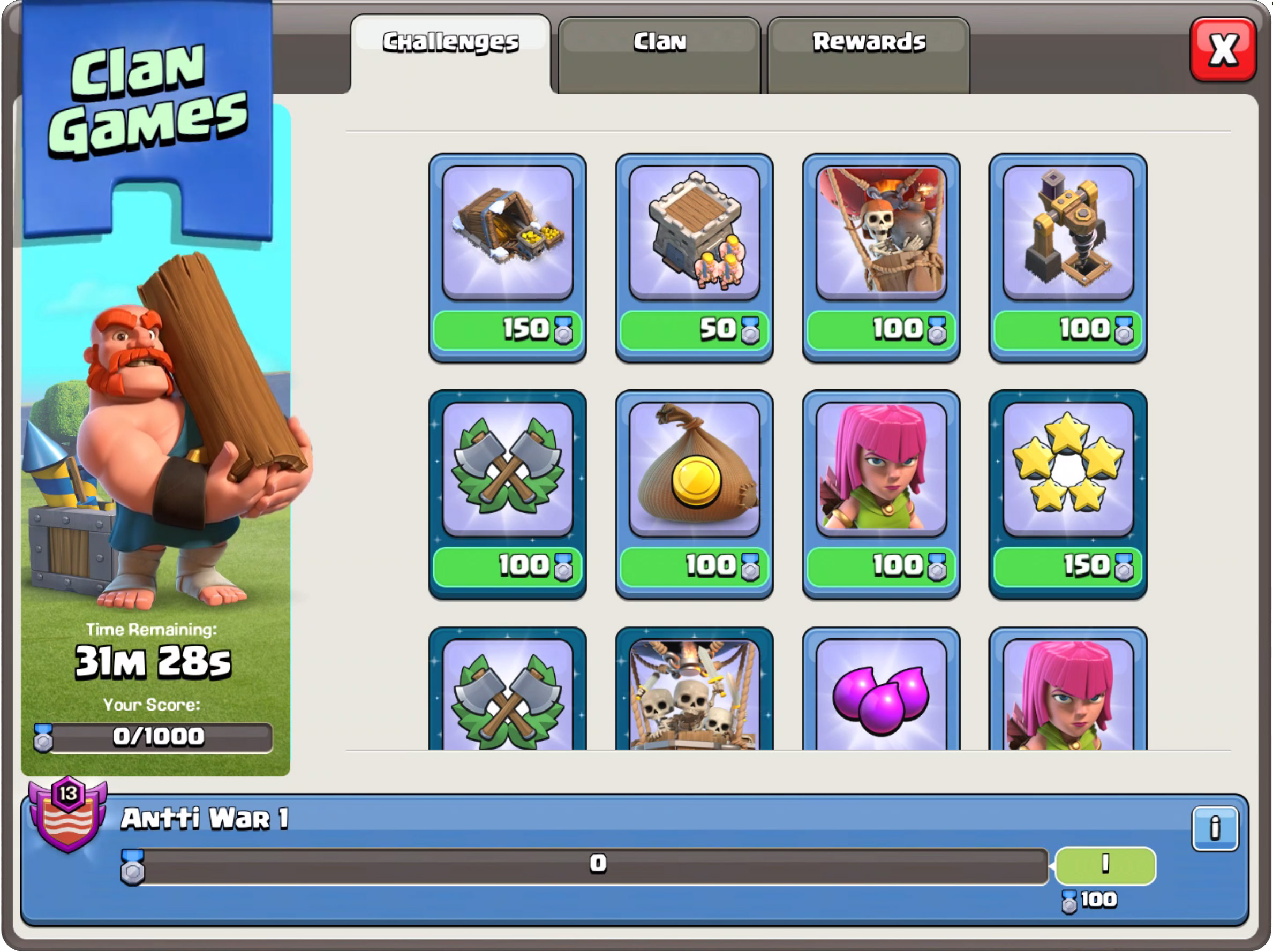 Desapego Games - Clash of Clans (COC) > CONTA CLASH OF CLANS CV 7 FULL+4  CONSTRUTORES+ITENS MÁGICOS