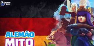 ENFRENTAMOS UM CLÃ ALEMÃO ESPECIALISTA EM QUEEN WALK!!! CLASH OF CLANS