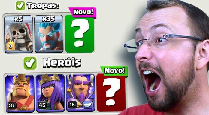 Nova Tropa, Herói e CV12 na nova atualização do Clash of Clans 2018?!