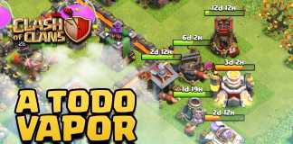 ESTA VILA ESTÁ FICANDO INCRÍVEL! CLASH OF CLANS UPANDO UMA VILA RUIM!