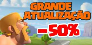 GRANDE ATUALIZAÇÃO REDUZIU OS TEMPO QUASE PELA METADE CLASH OF CLANS