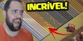 MAQUINA CONTRA TODOS OS MUROS DE UMA VEZ! CLASH OF CLANS