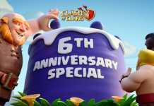 Aniversário de 6 anos do Clash of Clans – Evento especial em breve!