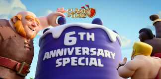 Aniversário de 6 anos do Clash of Clans – Evento especial em breve!