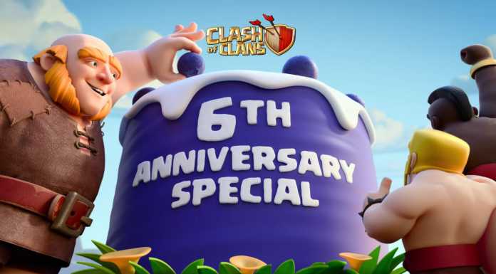 Aniversário de 6 anos do Clash of Clans – Evento especial em breve!