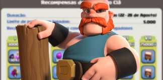 Recompensas Jogos do Clã – 22 à 28 de Agosto