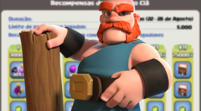 Recompensas Jogos do Clã – 22 à 28 de Agosto