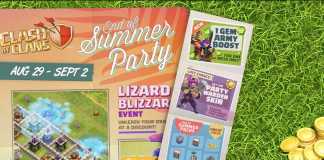 Evento de Aceleração do Exército por 1 Gema disponível!