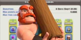 Recompensas Jogos do Clã – 22 à 28 de Setembro