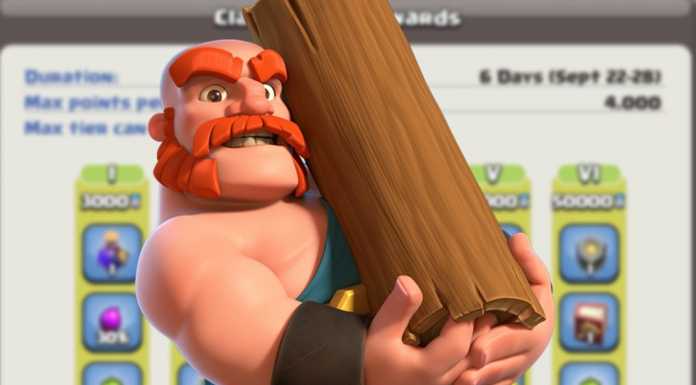 Recompensas Jogos do Clã – 22 à 28 de Setembro