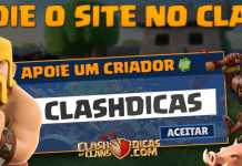 Apoie nosso site no jogo (Código: ClashDicas)