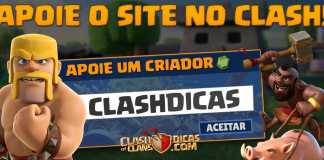 Apoie nosso site no jogo (Código: ClashDicas)