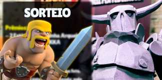 Sorteio de Action Figures (estátuas) oficiais do Clash of Clans