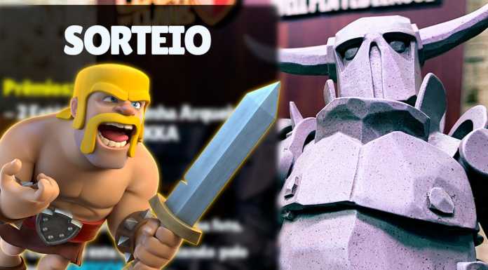 Sorteio de Action Figures (estátuas) oficiais do Clash of Clans