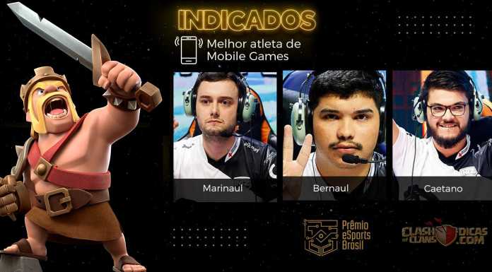 Pro Players de Clash indicados ao prêmio eSports Brasil! VOTEM!