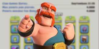 Recompensas dos Jogos do Clã – 22 à 28 de Setembro/2020