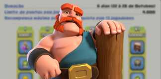 Recompensas dos Jogos do Clã – 22 à 28 de Outubro/2020