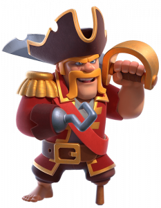 Skin Rei Bárbaro - Rei Pirata