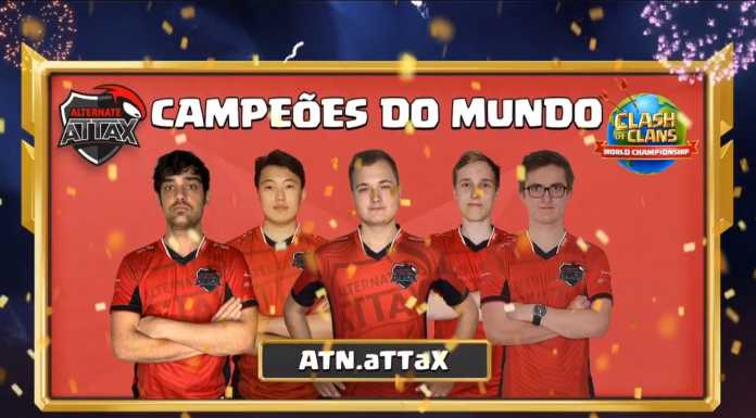 ALTERNATE aTTaX Campeões do Mundial 2020 de COC
