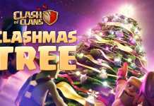 A Árvore de Natal de Clash Natalino 2020