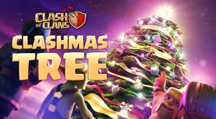 A Árvore de Natal de Clash Natalino 2020