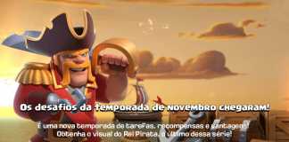Temporada de Novembro/2020 – Rei Pirata (+ Detalhes sobre o aumento dos valores na Loja)