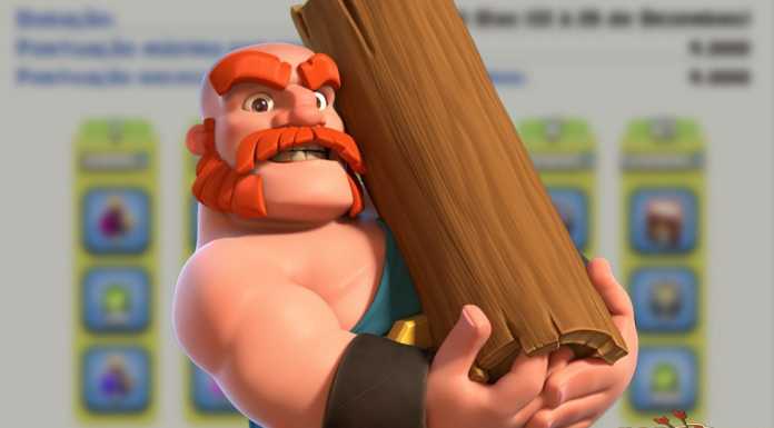 Recompensas dos Jogos do Clã – 22 à 28 de Dezembro/2020