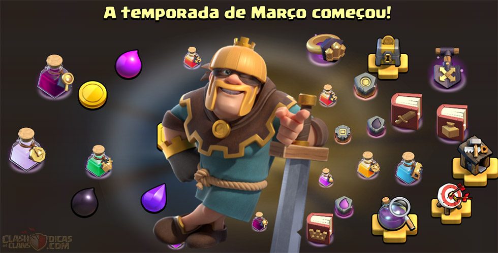 Rei Ardiloso – Skin do Bilhete Dourado de Março/2021 - Clash of Clans Dicas